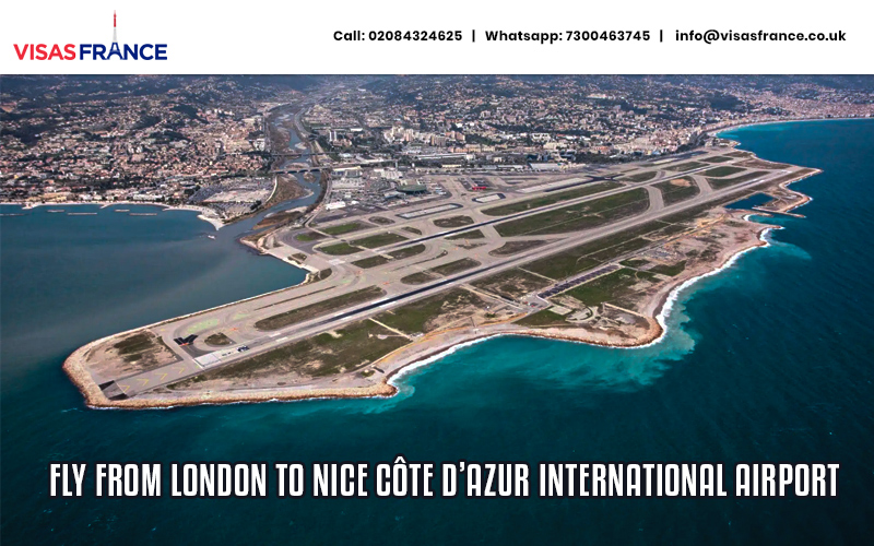 Fly from London to Nice Côte d’Azur International Airport